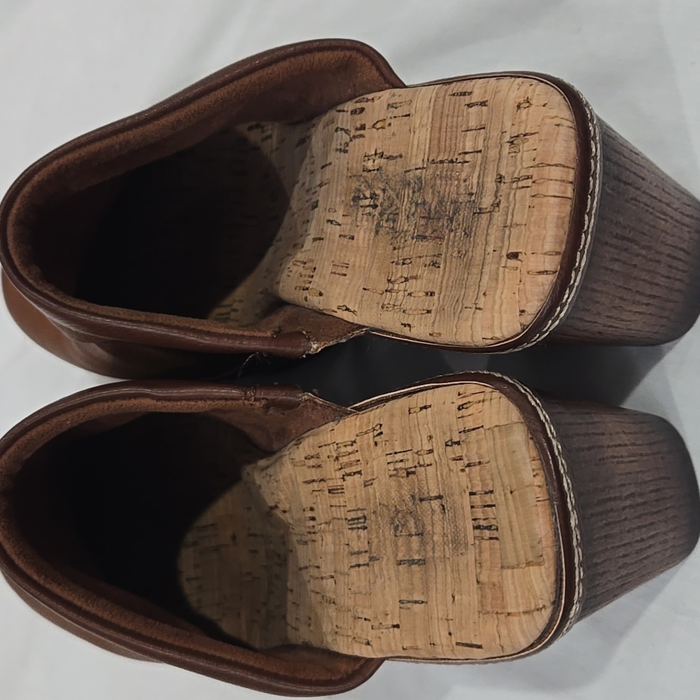 Korks Lori Slip-On Platform Heel Clog Size 10 - image 5